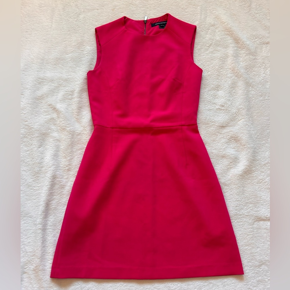 French Connection Vibrant Pink Mini Dress